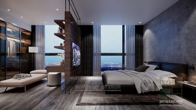 Nội thất phòng ngủ gỗ công nghiệp