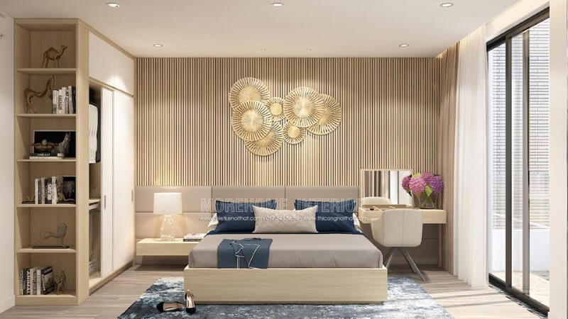 Nội thất phòng ngủ gỗ công nghiệp