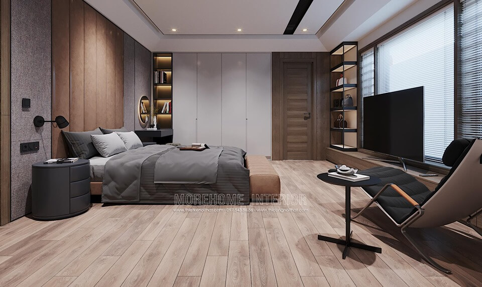 Nội thất phòng ngủ gỗ tự nhiên