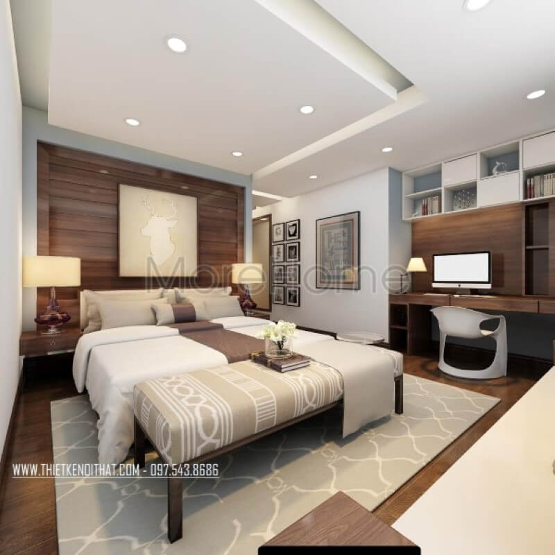 Thiết kế phòng ngủ hiện đại