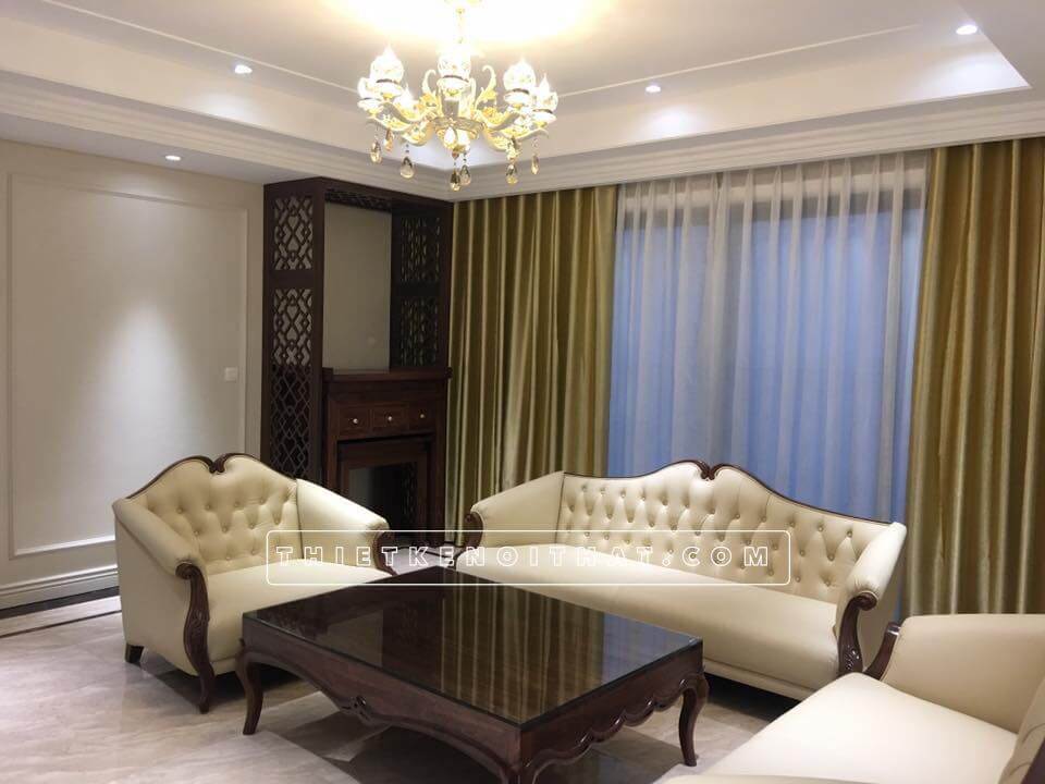 Thi công nội thất phòng khách đẹp, sang trọng