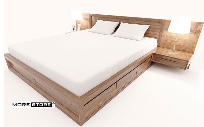 Mẫu giường ngủ có chất lượng cao và được làm từ gỗ công nghiệp đẹp tại Hà Nội.