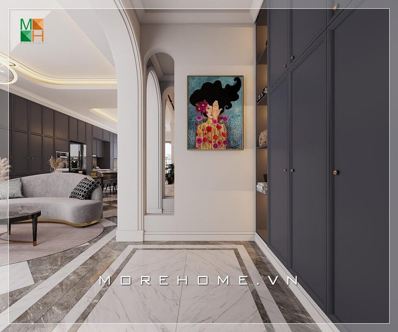 Các bức tranh nghệ thuật trên canvas cung cấp vẻ đẹp độc đáo cho các không gian như biệt thự, nhà phố, chung cư.