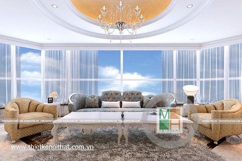 Trang trí nội thất phòng khách đón Tết Trang trí nội thất phòng khách đón Tết 1