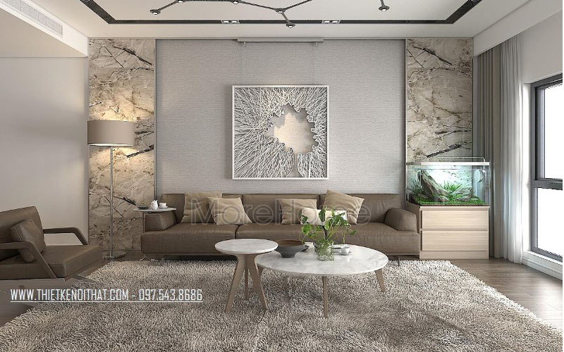 Mẫu thi công trang trí biệt thự đẹp của More Home