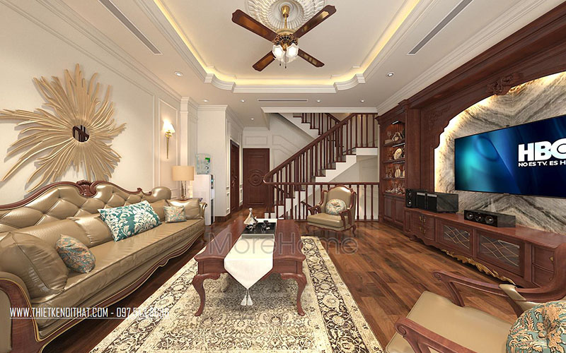 Trang trí không gian với phong cách tân cổ điển đẳng cấp