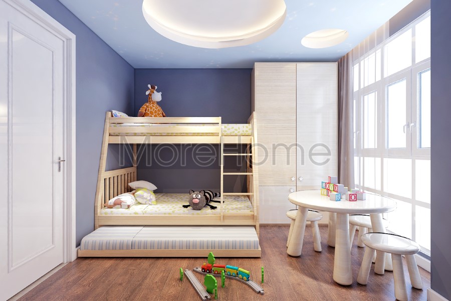 Điểm danh mẫu thiết kế thi công nội thất phòng trẻ em mê hoặc mọi ánh nhìn