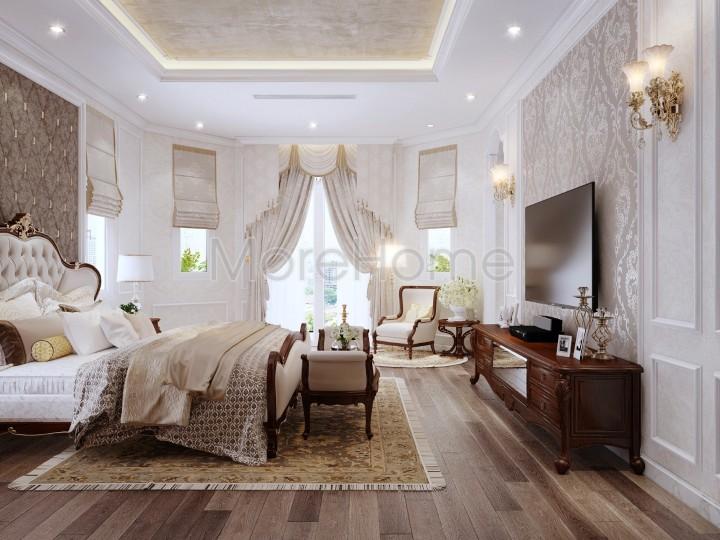 Thi công nội thất phòng ngủ hiện đại, tân cổ điển đẹp chuyên nghiệp