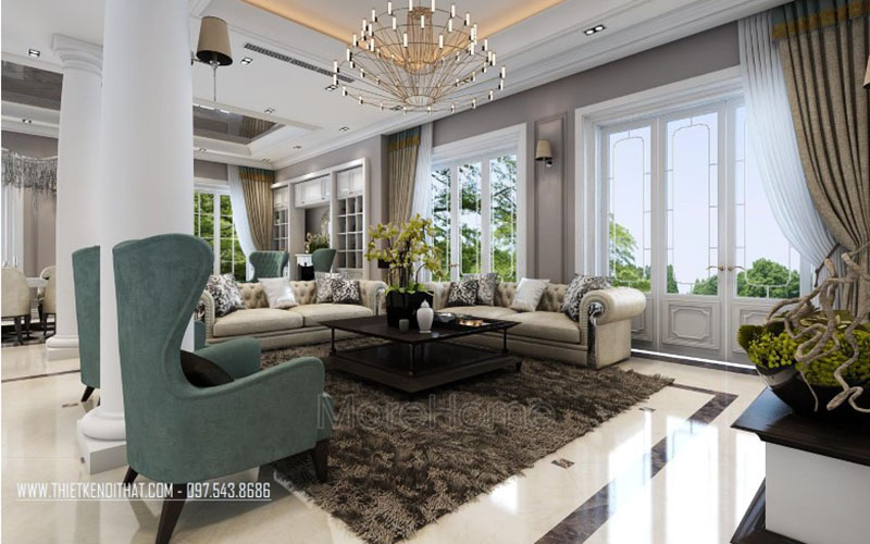 Ấn tượng với phong cách tân cổ điển đẳng cấp