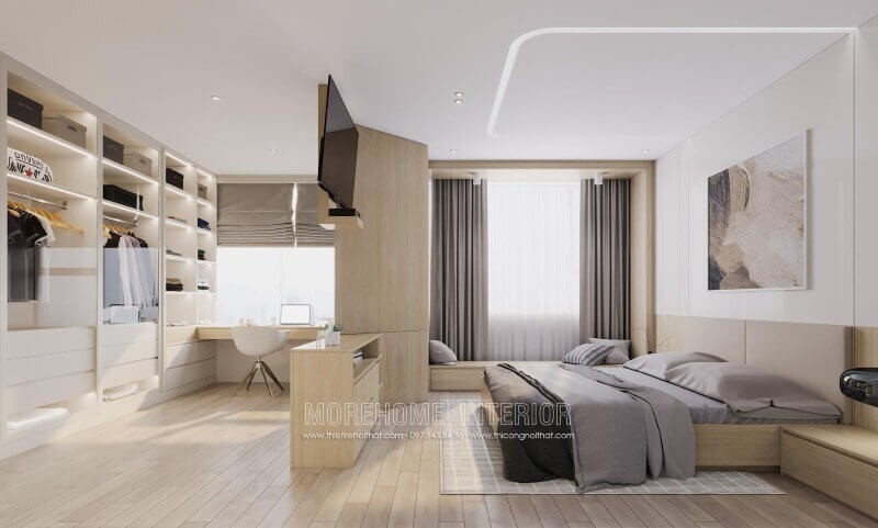 Thi công nội thất gỗ công nghiệp chuẩn đẹp tại hải phòng